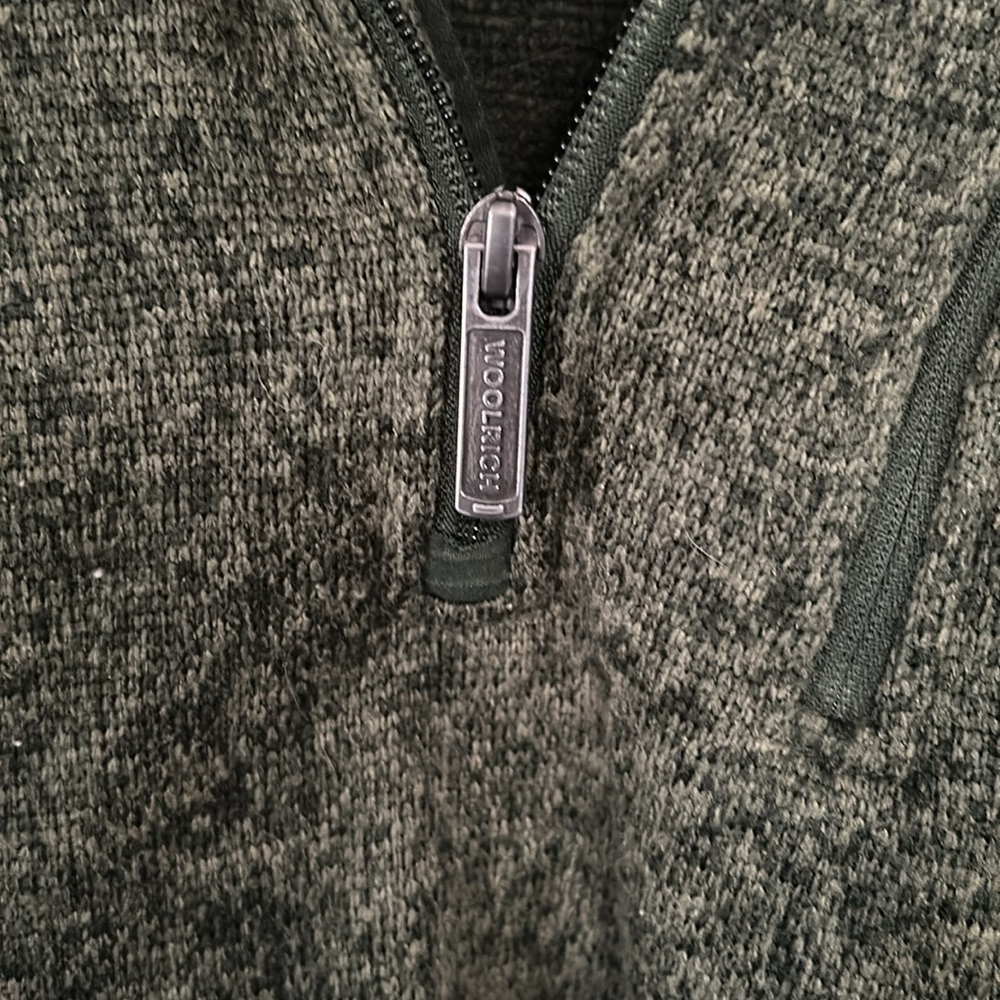 Woolrich Men’s 1/4 Zip Medium Style Code:HMQ0038S - Picture 2 of 7